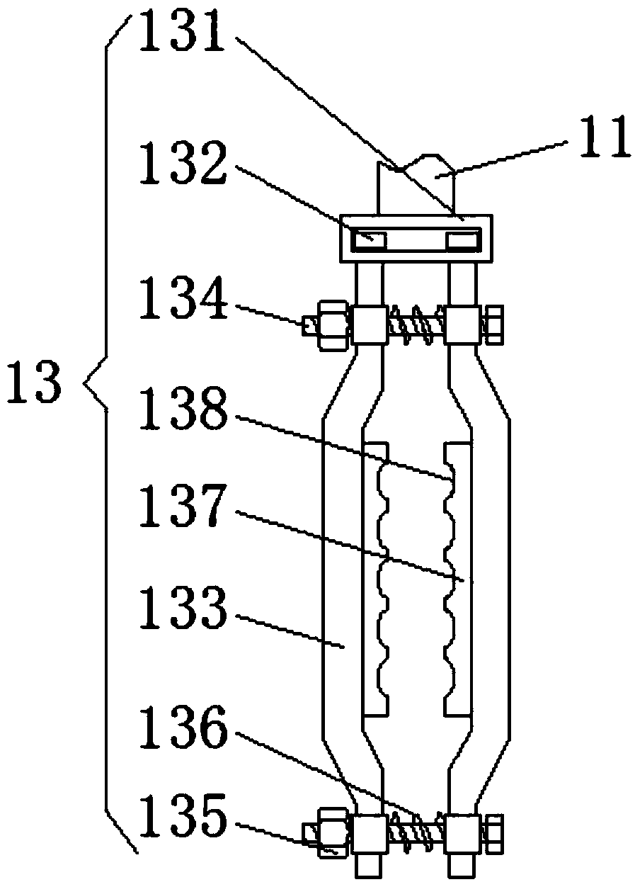 Bending device capable of manufacturing rectangular reinforcements with different sizes