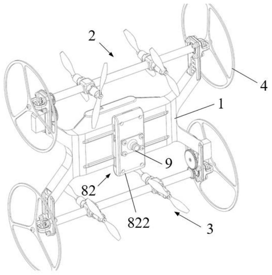 A flying robot and its flying method