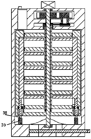 Mixing device with high efficiency for feed