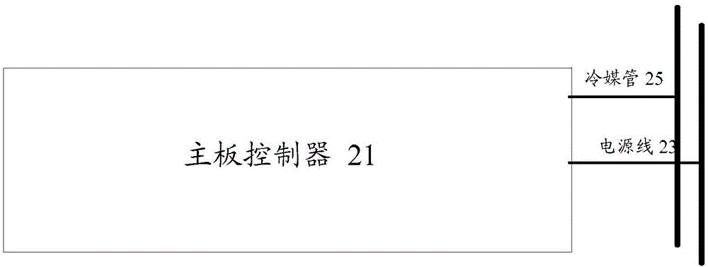 Communication device for multi-split air conditioner system and multi-split air conditioner system