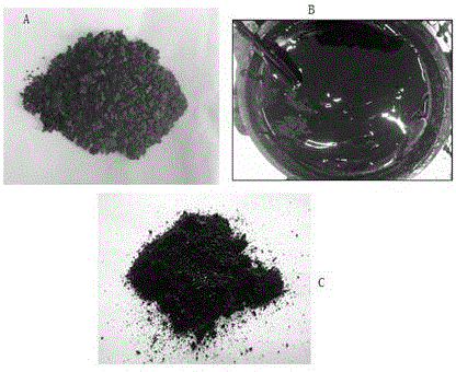 Refuse lac chain-extended modification powder and preparation method thereof