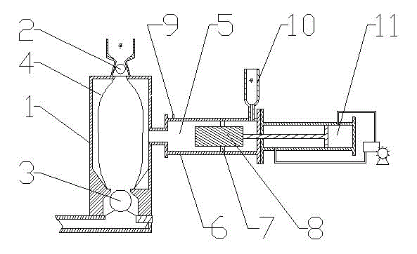 Vertical hydraulic inner tube slurry pump