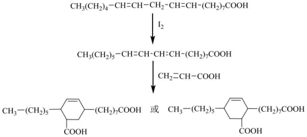 Method for preparing C21 binary acid by using micro-channel technology