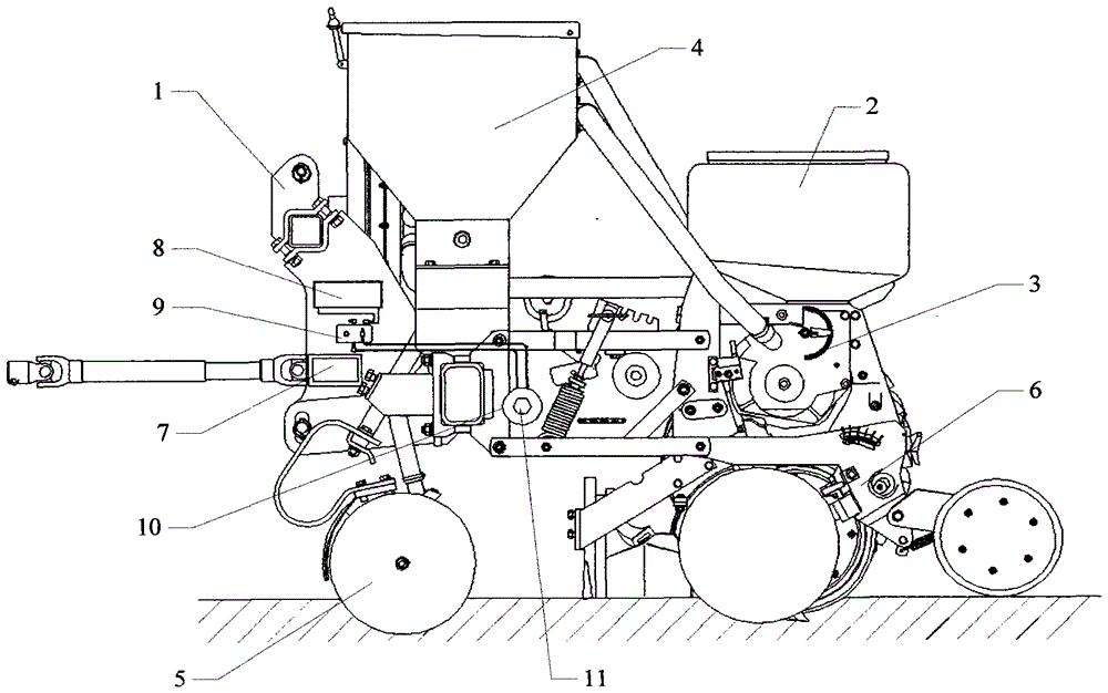 Radar measurement and control precision seeder