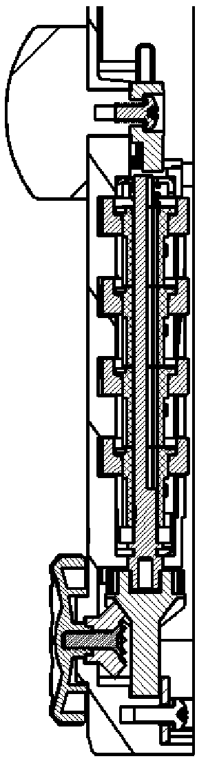 Password doorlock with lateral button