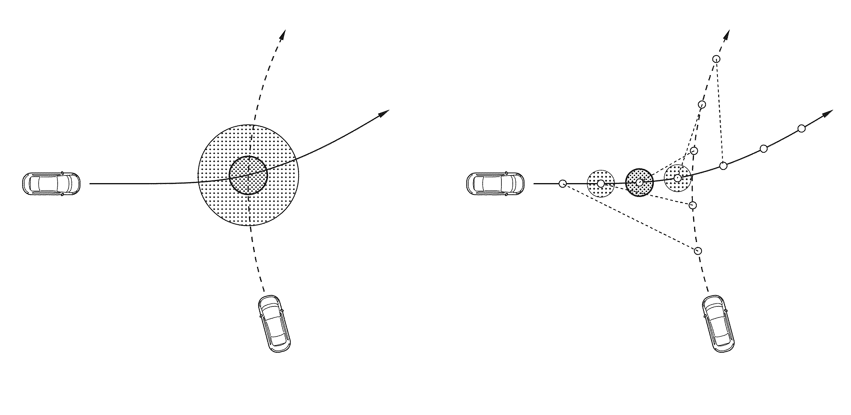 Method and vehicle with an advanced driver assistance system for risk-based traffic scene analysis