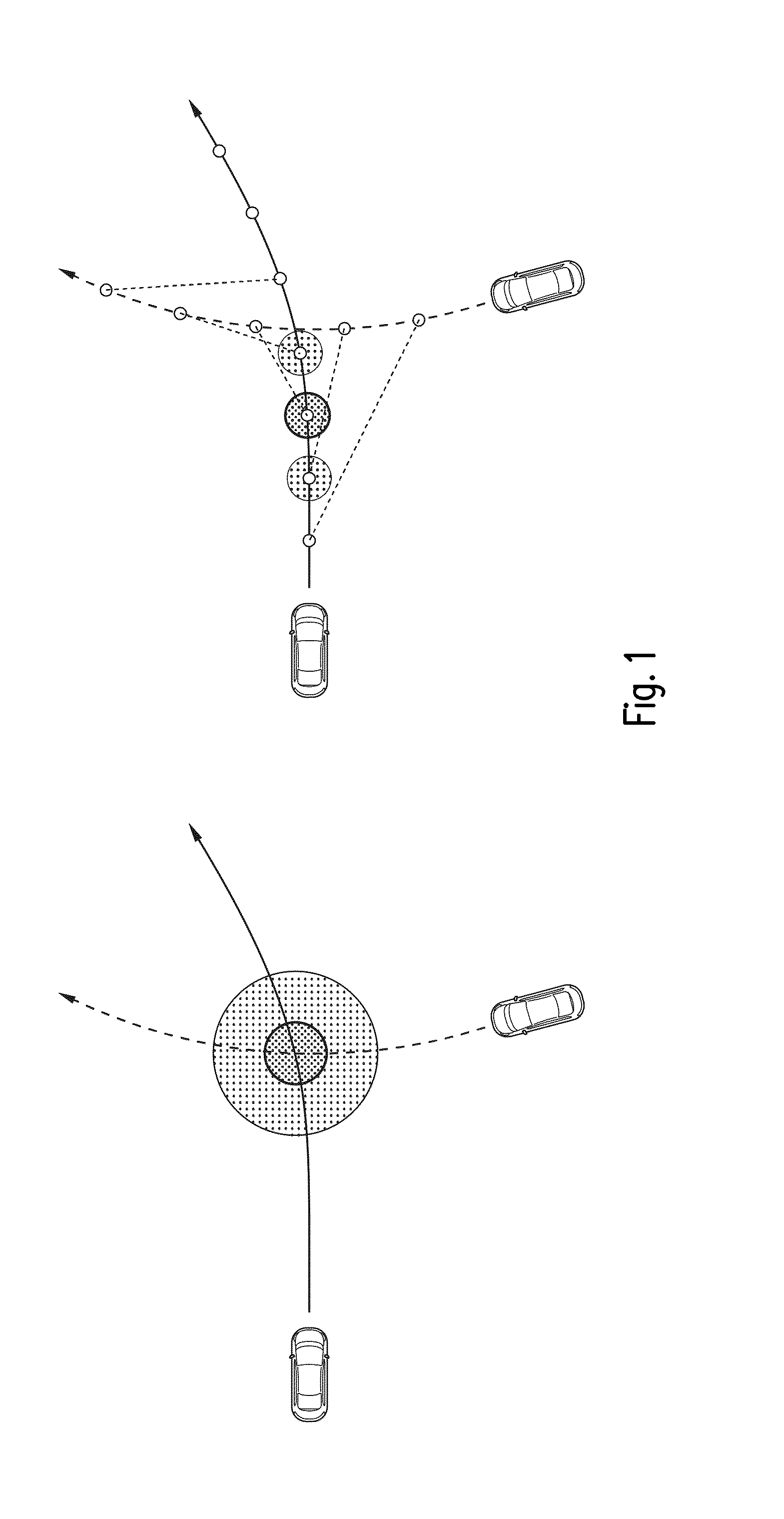 Method and vehicle with an advanced driver assistance system for risk-based traffic scene analysis