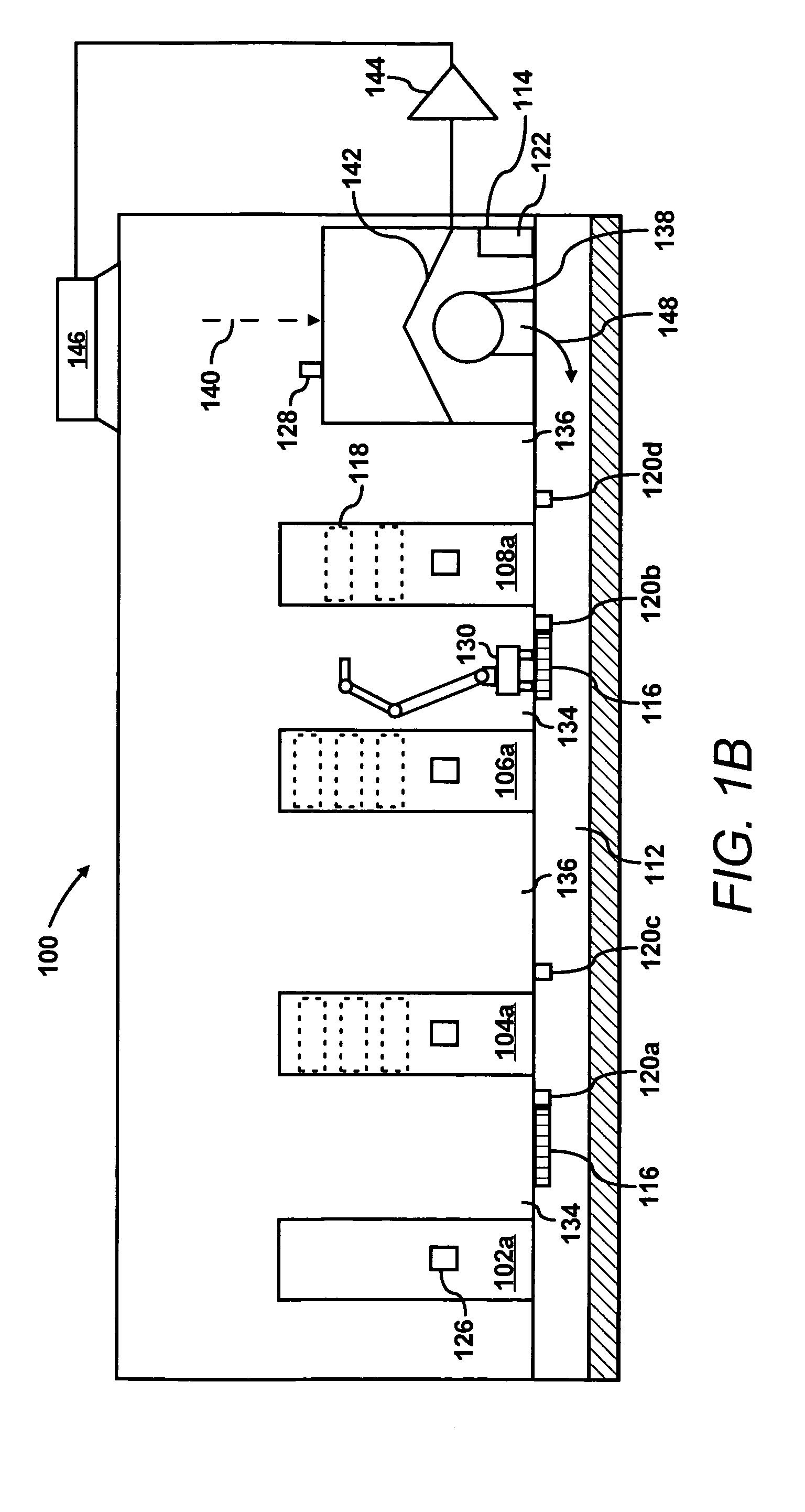 Cooling fluid provisioning with location aware sensors