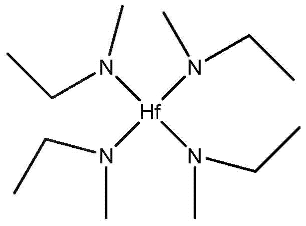 Industrialized production method for tetra(methylethylamino)hafnium