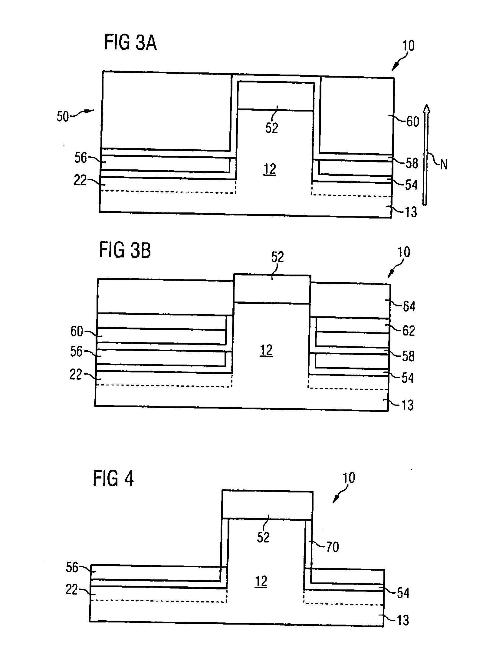 Method for producing a vertical field effect transistor