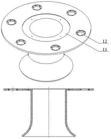 Anti-blocking-and-hanging drilling well water-secluding pipe recovery guiding device