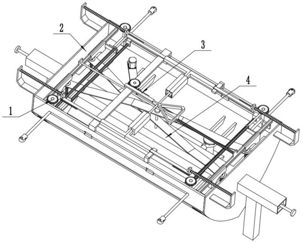 Bulk cargo ship guiding device