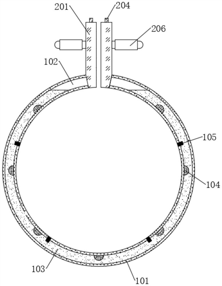 Double-phase temperature control type protective sleeve for electronic element