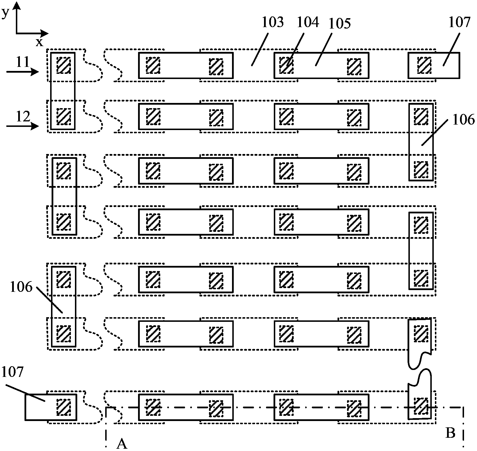 Semiconductor test structure and test method thereof