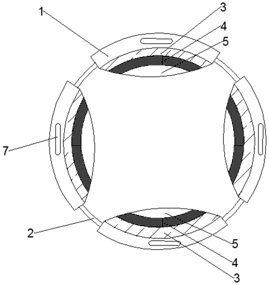 A kind of multifunctional limb splint used in traditional Chinese medicine orthopedics