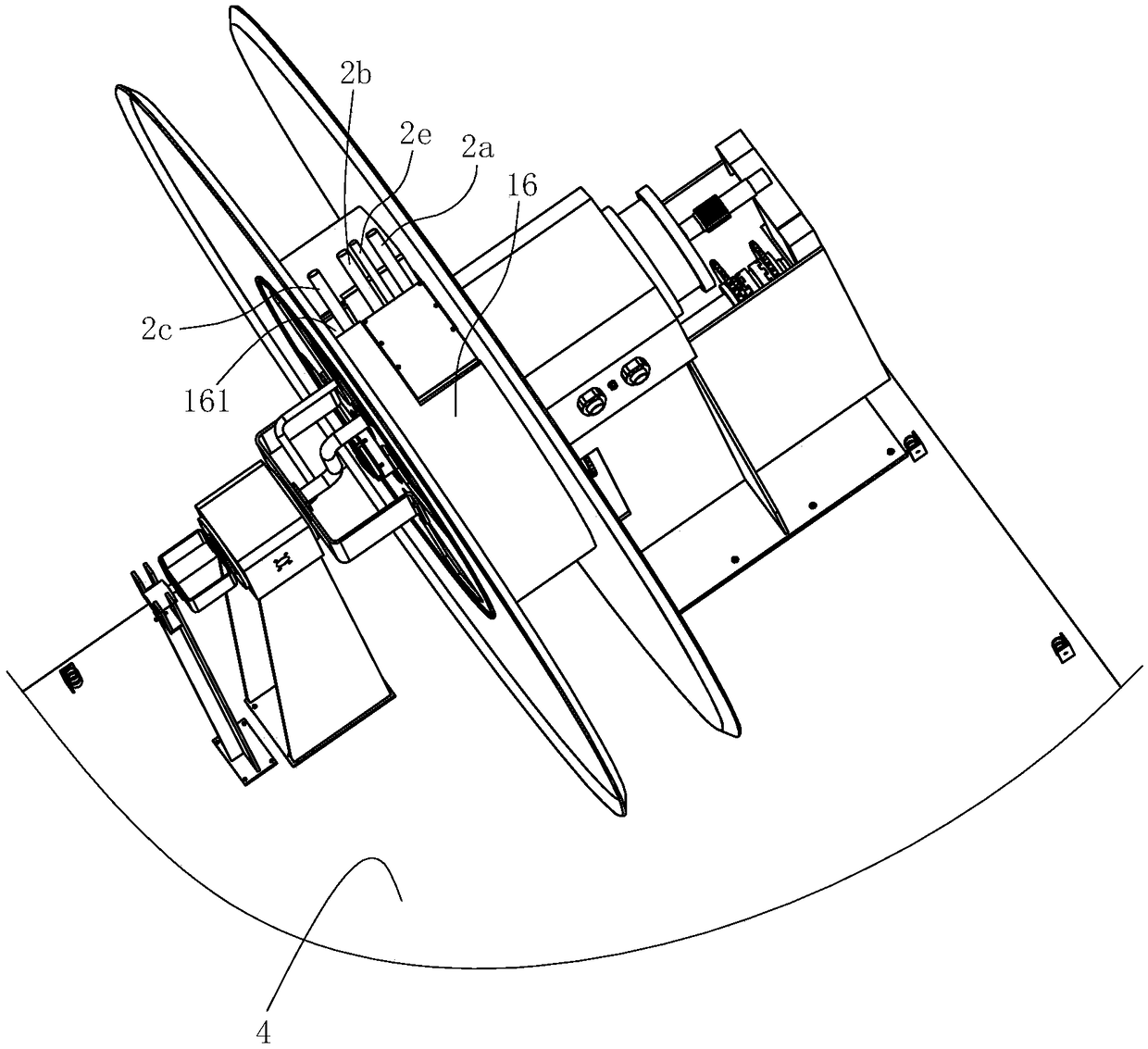 Pipe winding mechanism for cement soil mixing pile machine