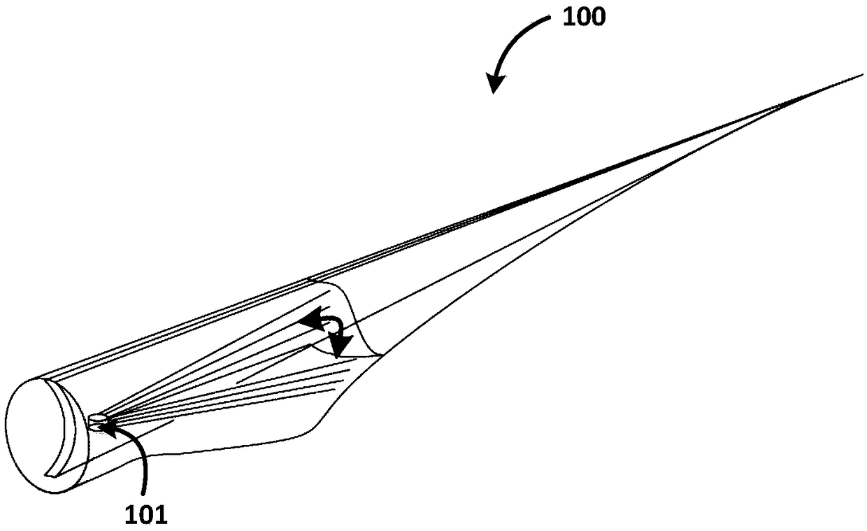 Method for monitoring blade deformation