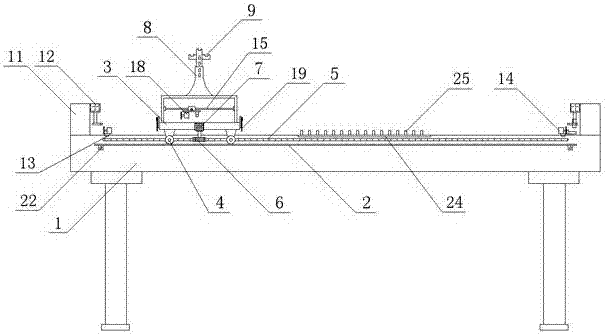 Full-automatic cloth-pulling and tailoring equipment