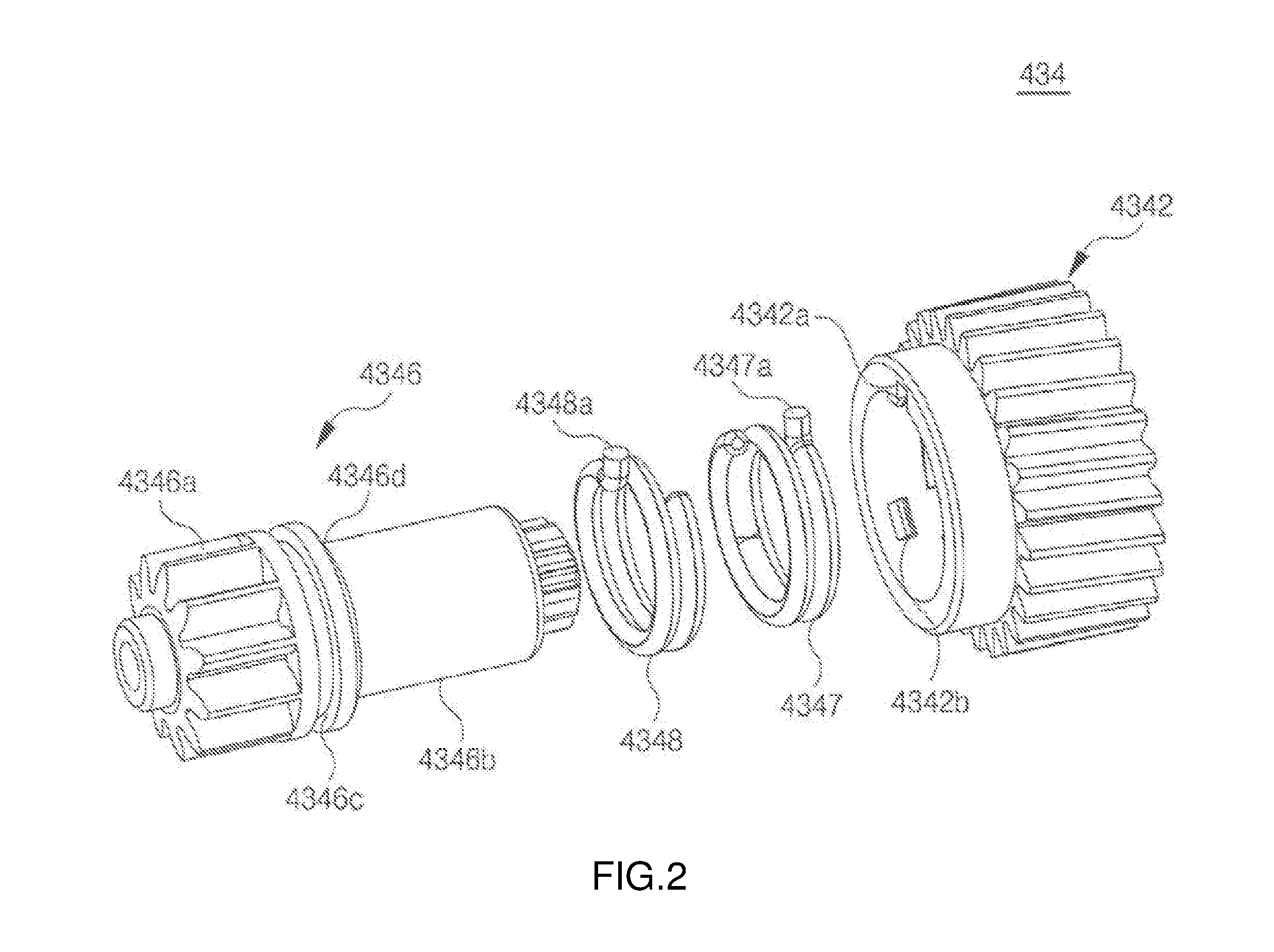 Actuator mechanism for an adjustment device of a wing mirror and clutch assembly thereof