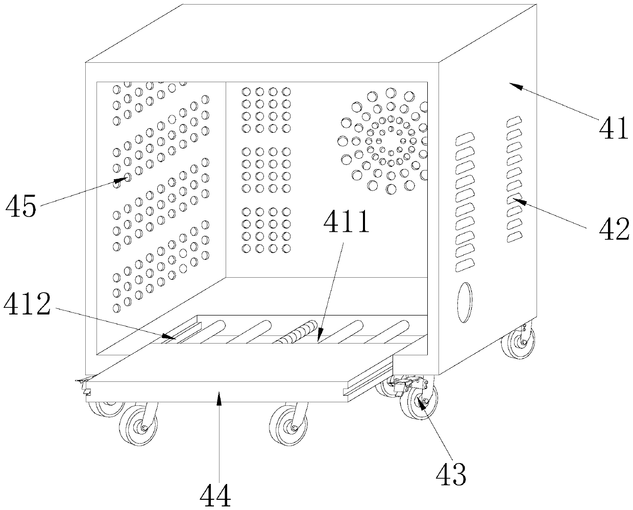 Three-phase dry-type isolation transformer