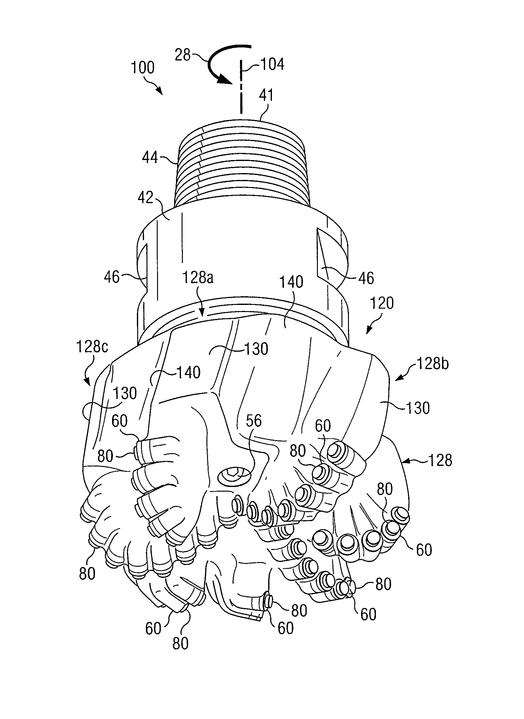 Rotary drill bits with protected cutting elements and methods