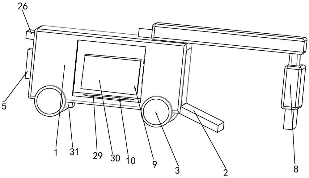 Express moving device based on intelligent control