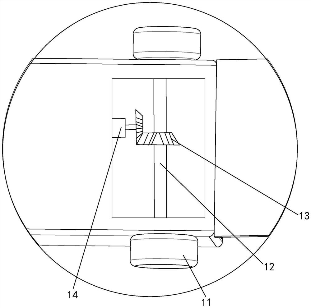 Express moving device based on intelligent control