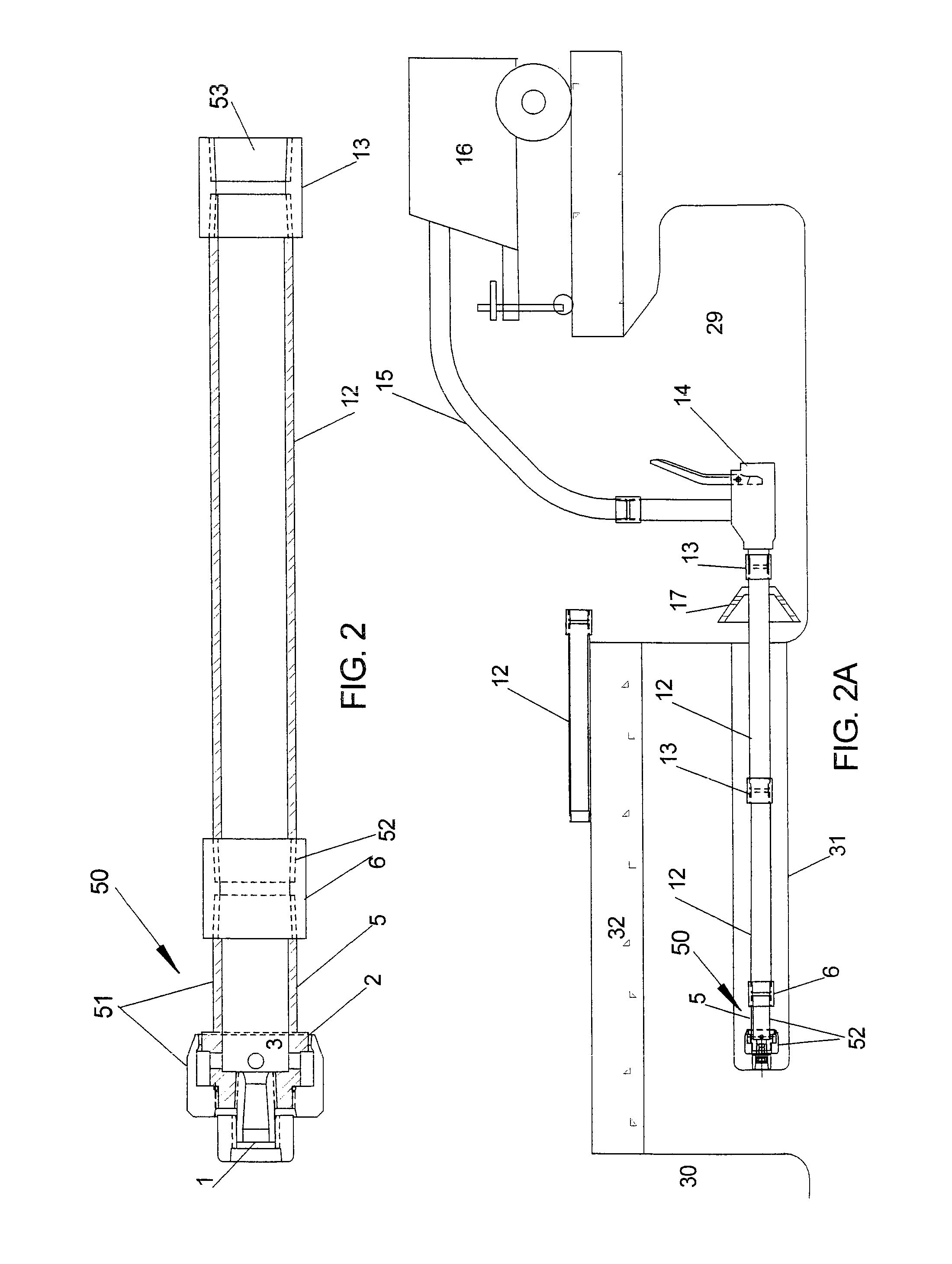 Method and apparatus for pneumatic excavation