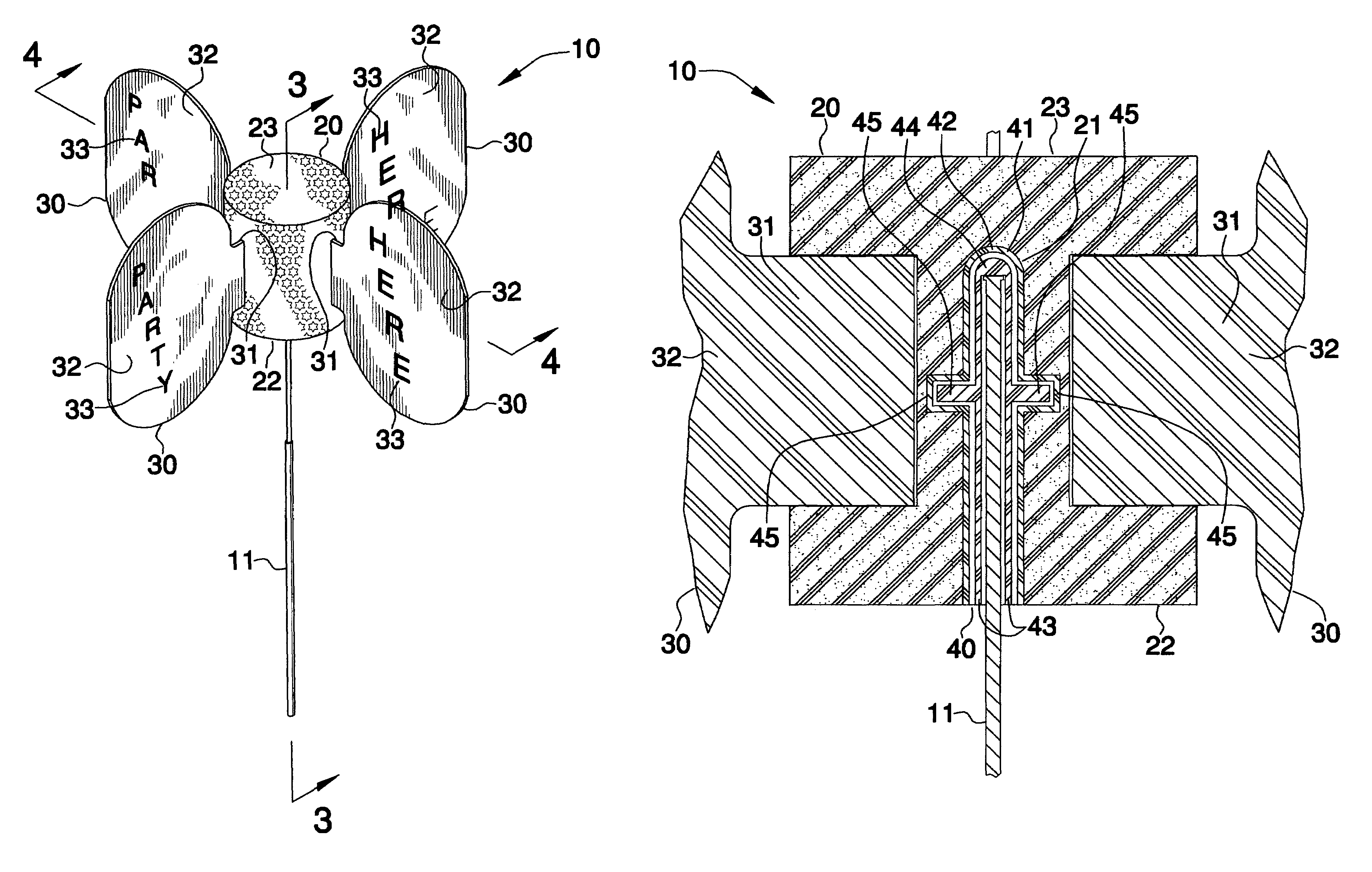 Antenna-mounted sign for vehicles