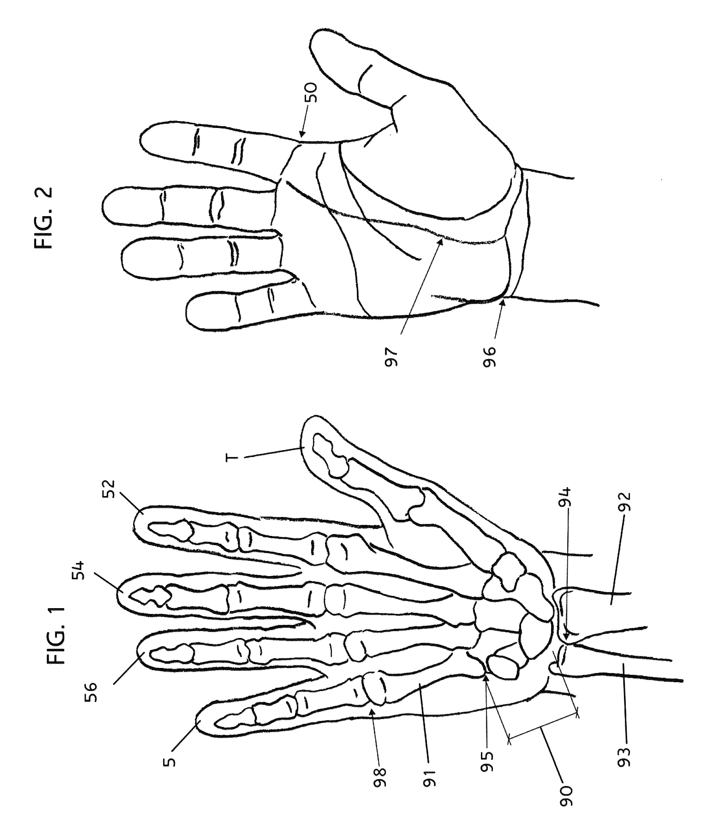 Protective glove for use in athletics