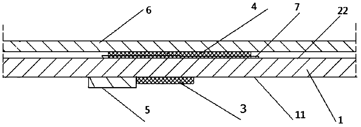 A packaging bag with an identification code and its production method