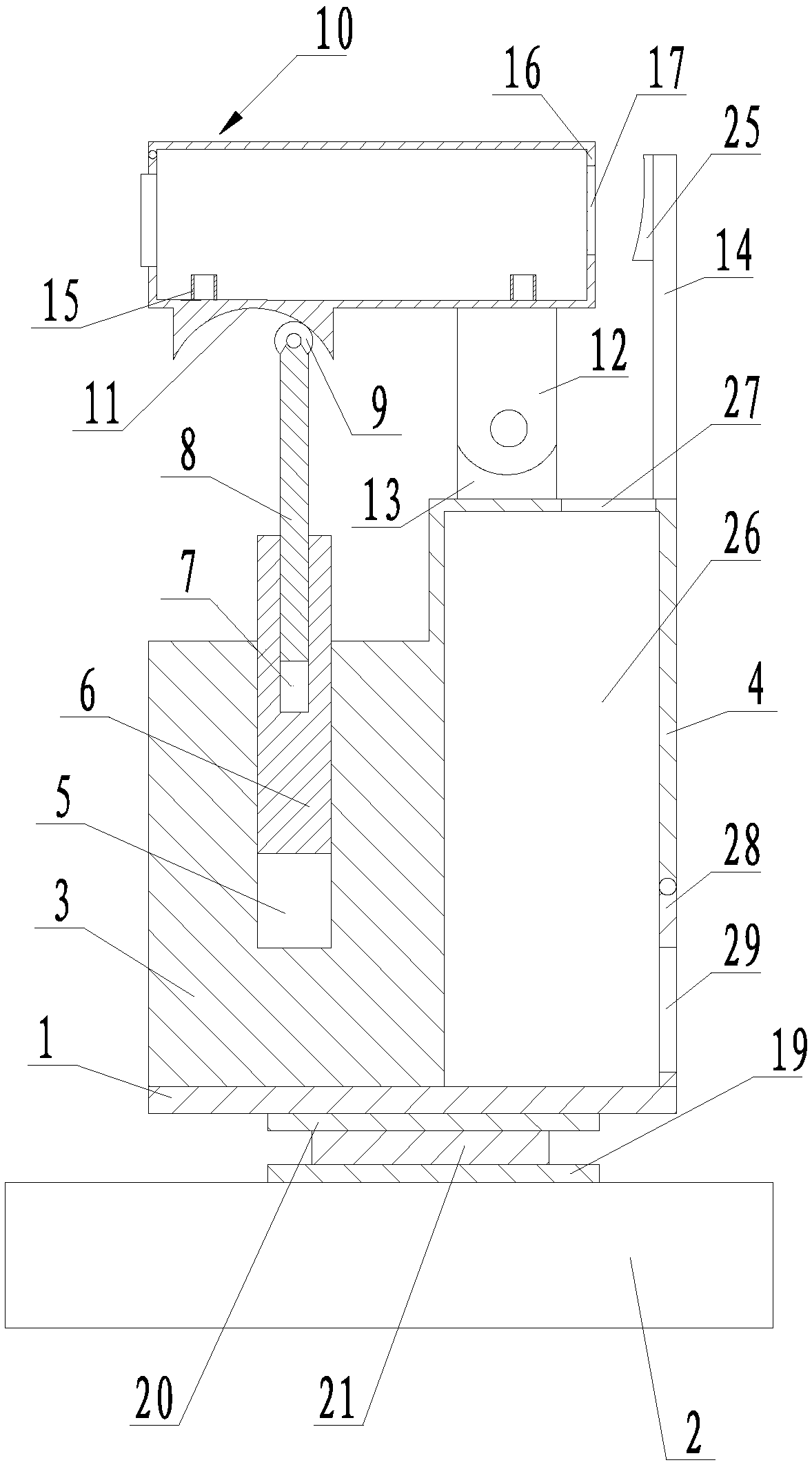A method for manufacturing a projector bracket with adjustment function
