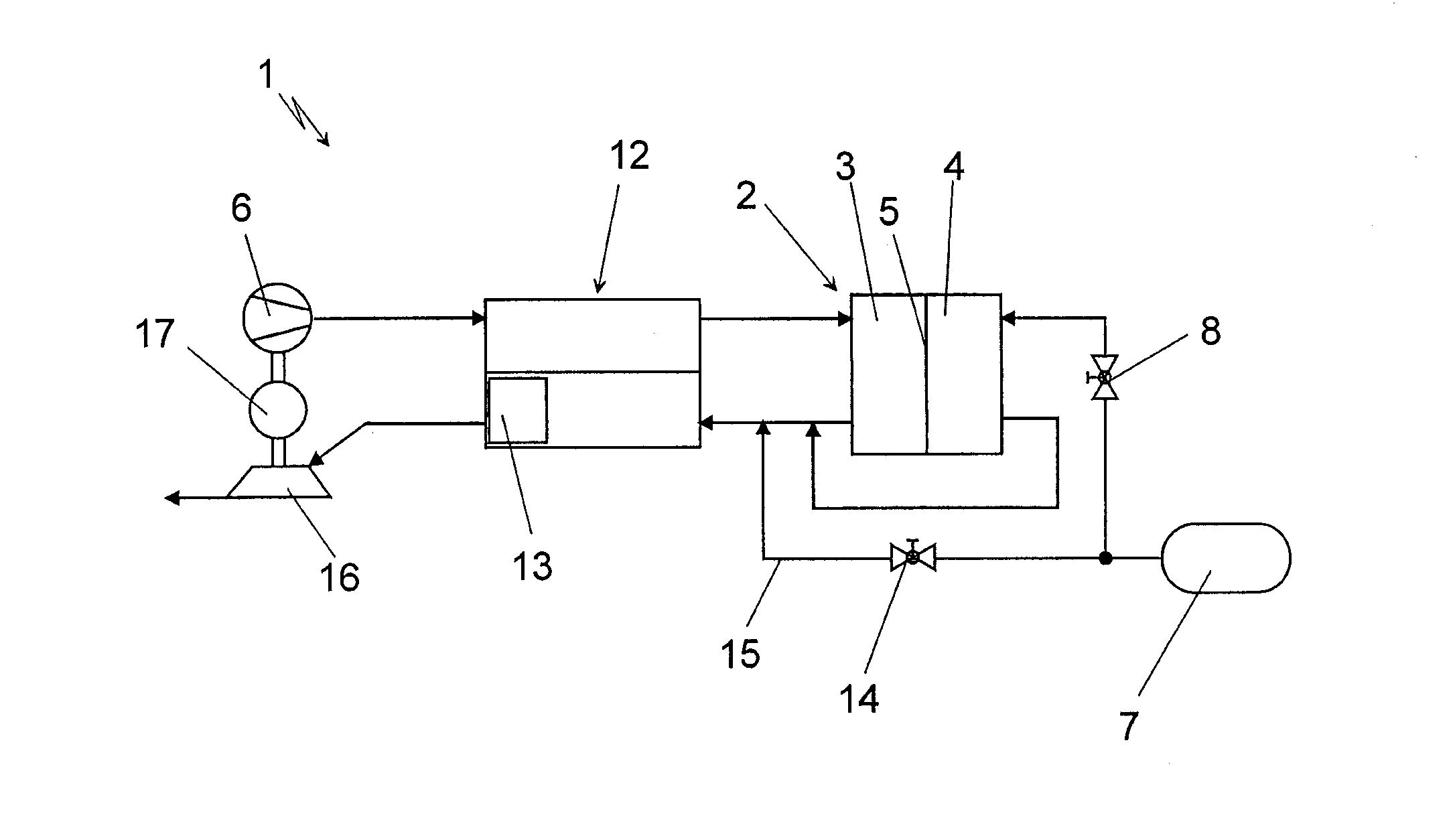 Fuel Cell System Comprising at Least One Fuel Cell