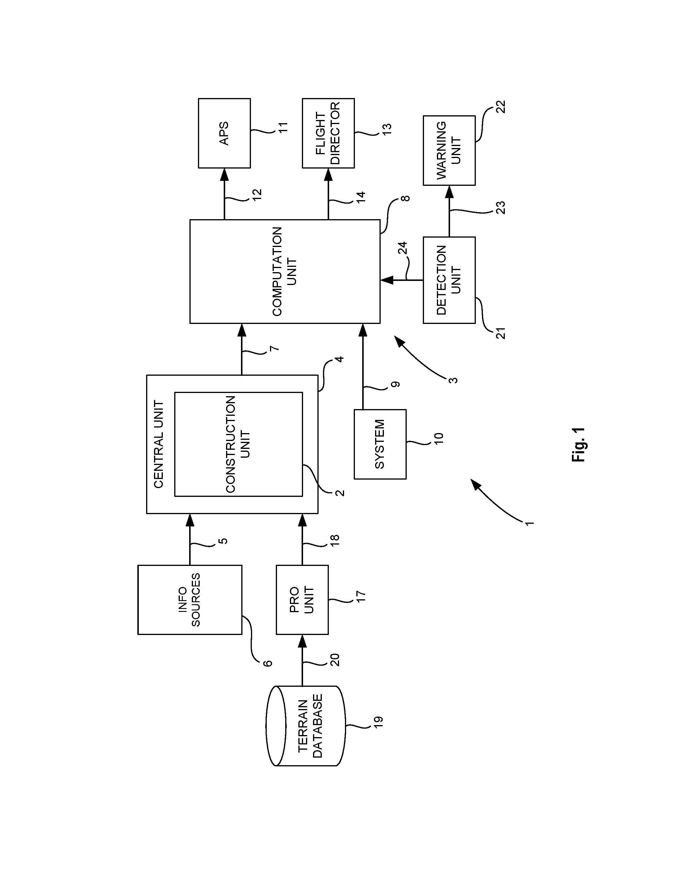 Method and device for guiding an aircraft during a low level flight