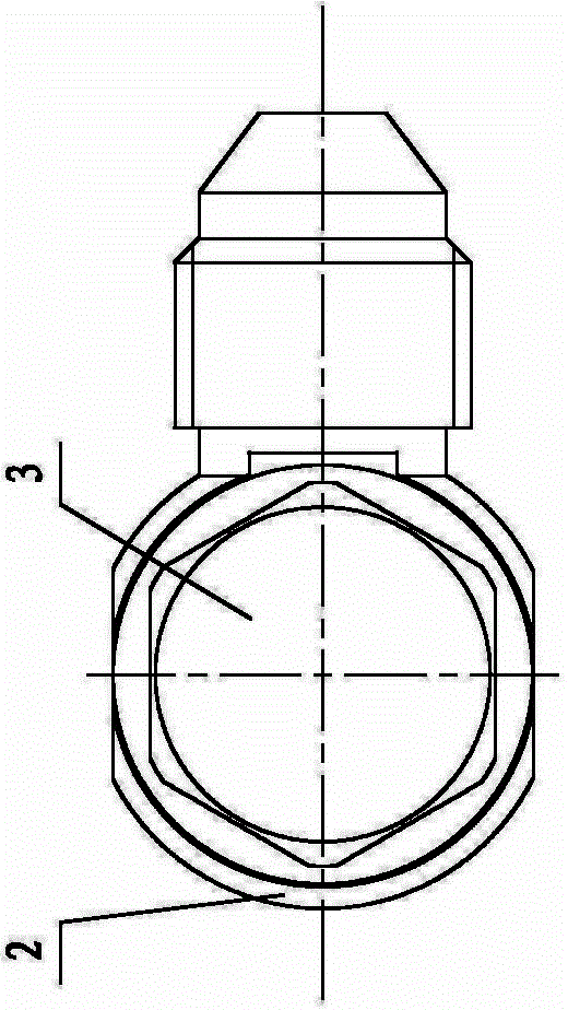 Hinging type hydraulic pipe joint