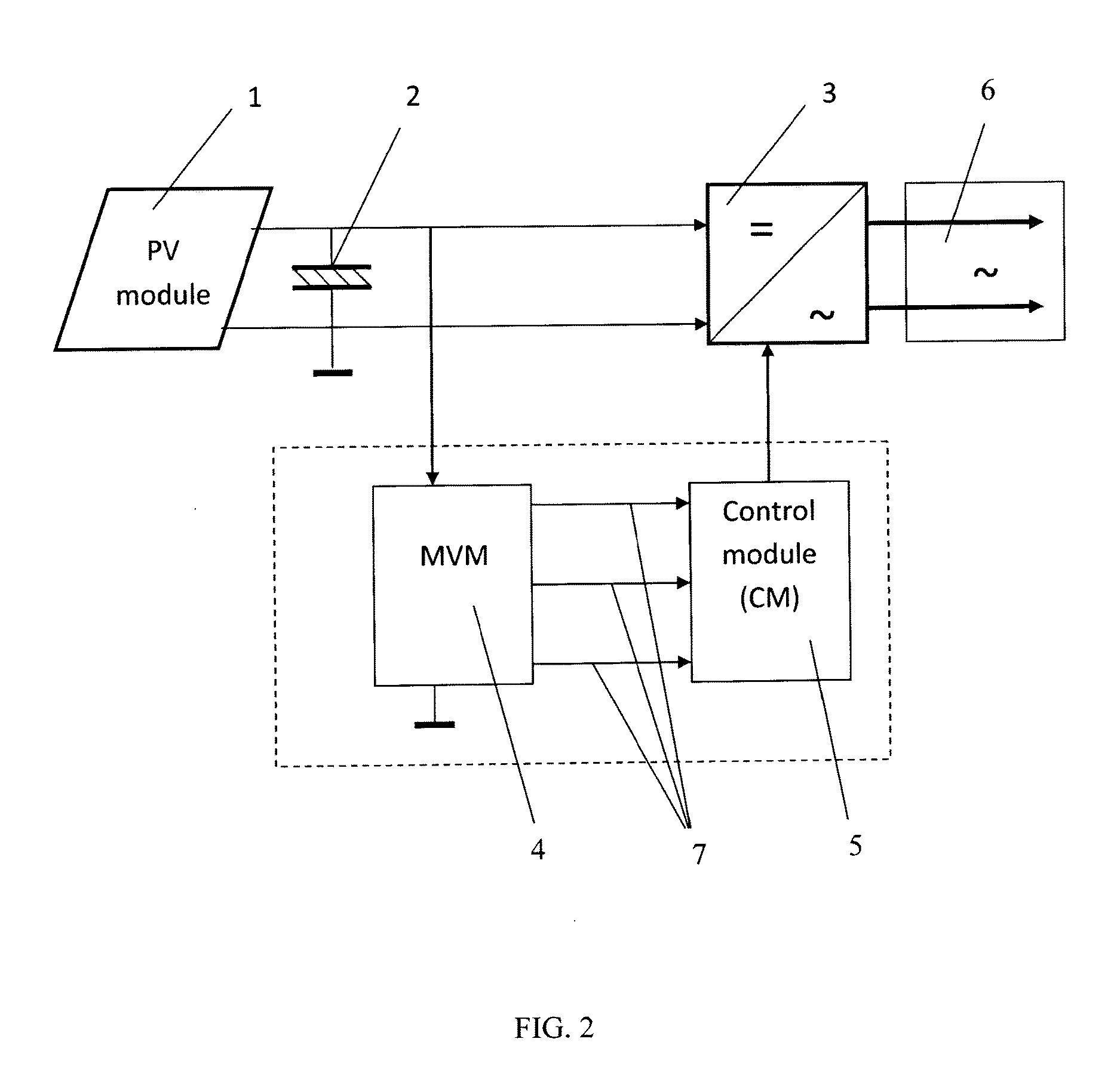 Method and apparatus for extracting electrical energy from photovoltaic module