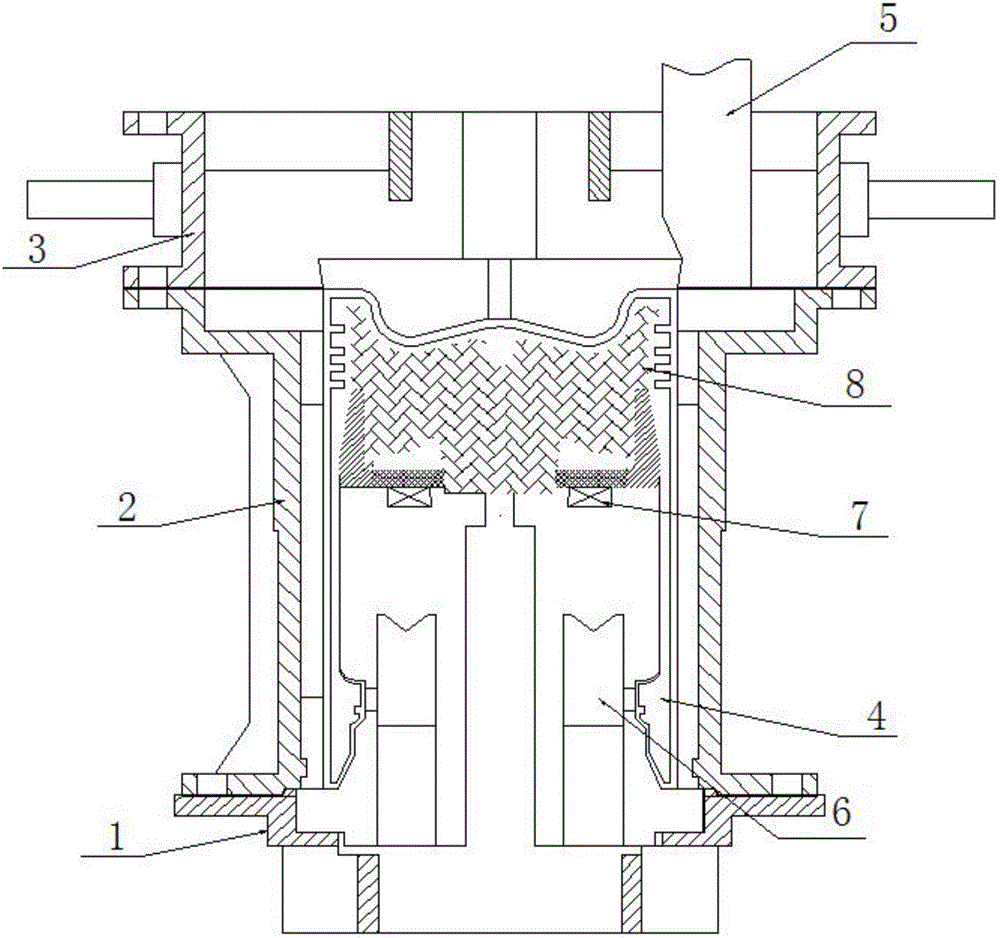 Production technology of low-alloy high-strength cast iron piston
