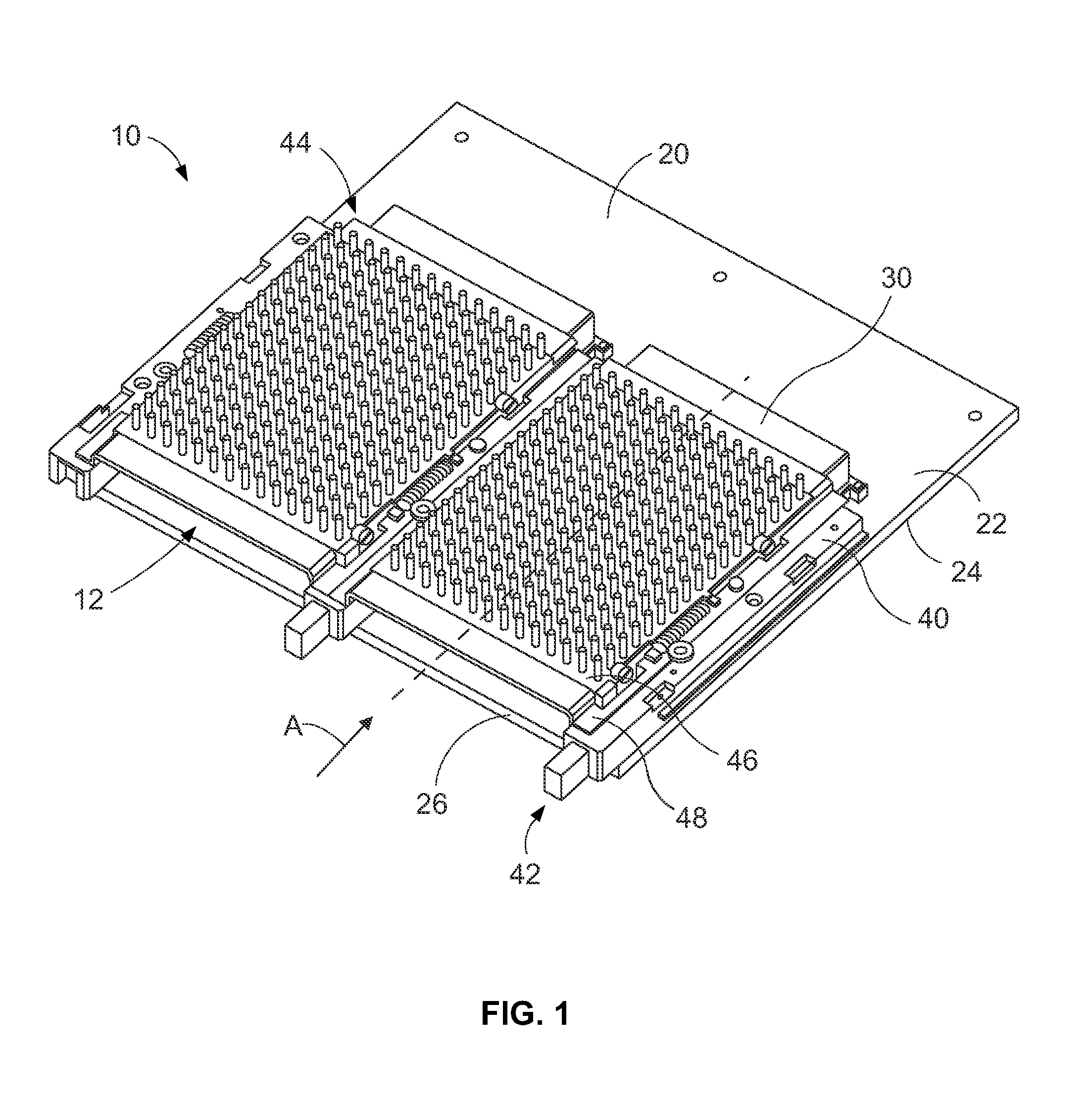 Heat sink assembly for a pluggable module