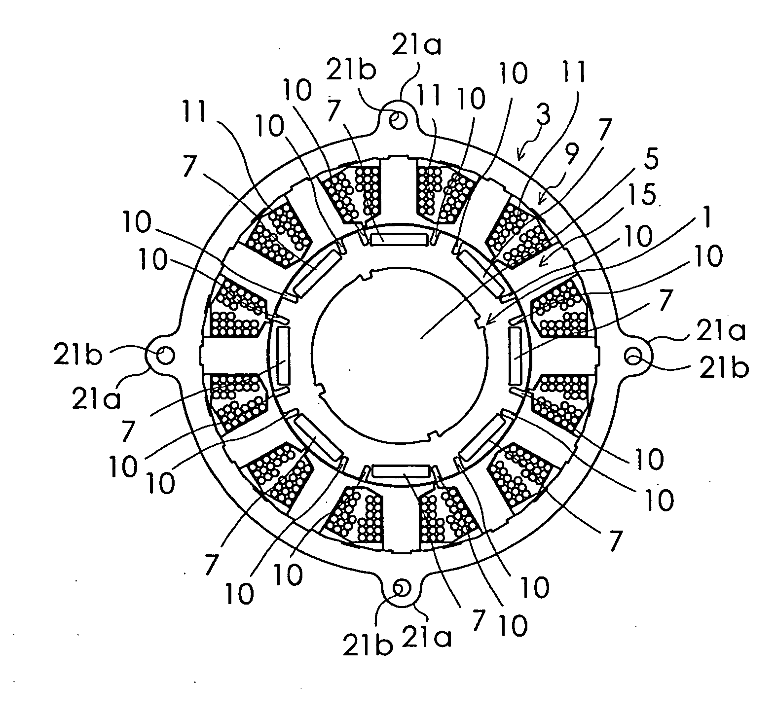 Permanent magnet rotary motor