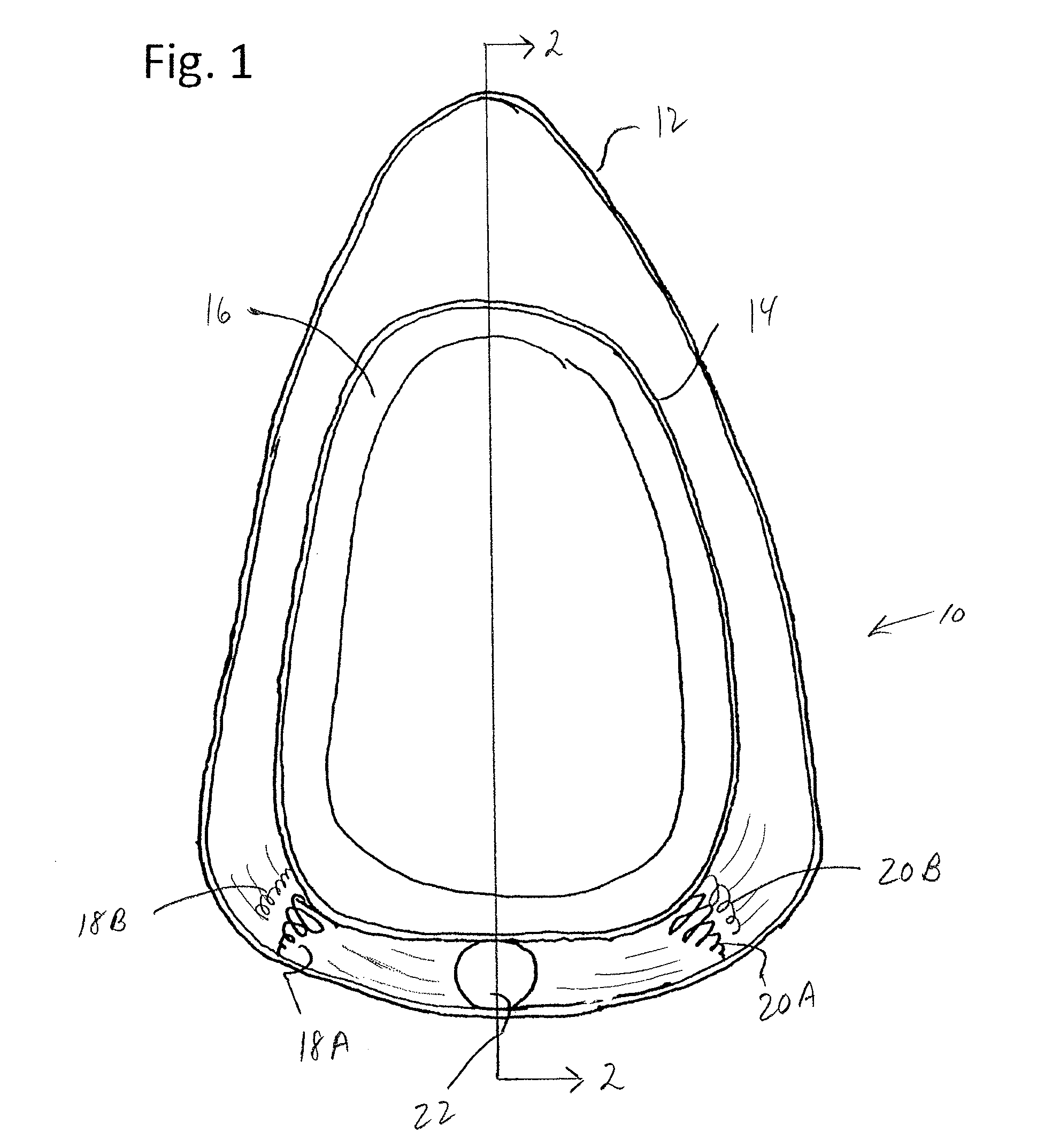 Energy dissipation system for a helmet