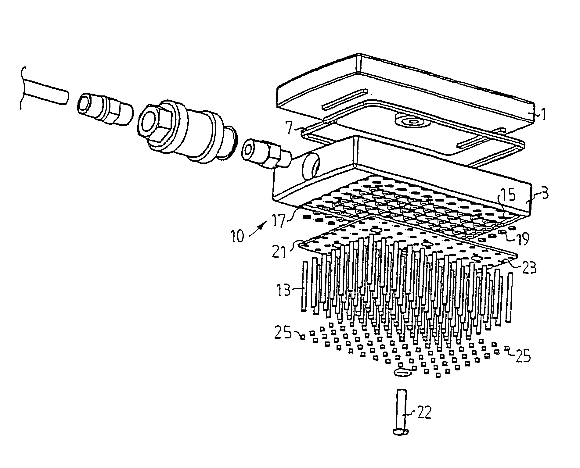 Separating method and an apparatus performing such a method