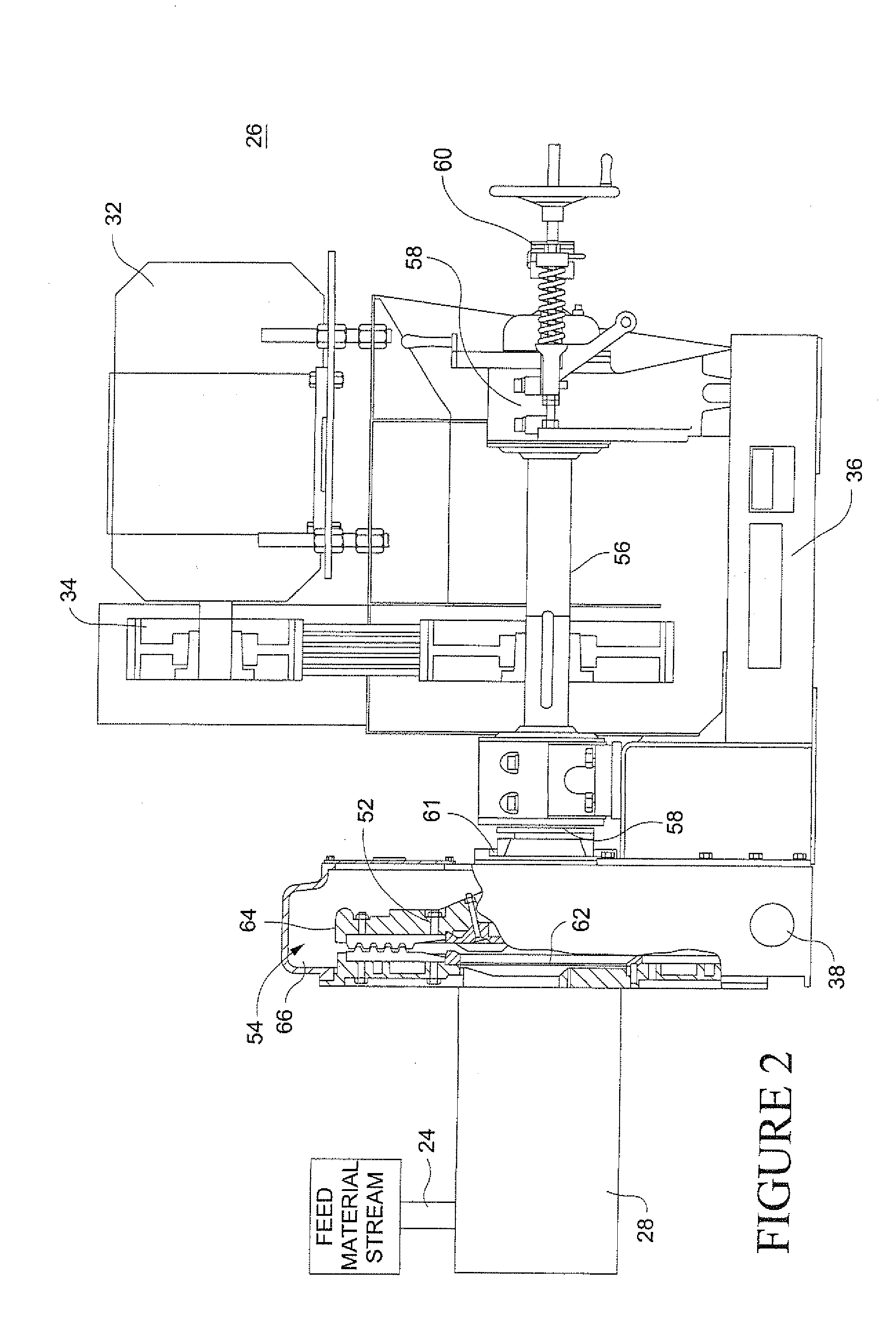 High pressure compressor and steam explosion pulping method