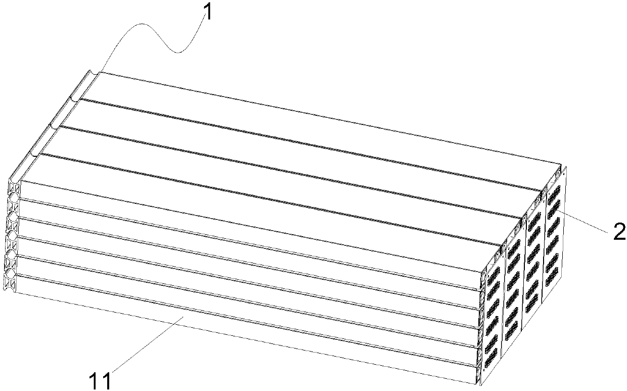 Near-line magnetic disk array library with contact points