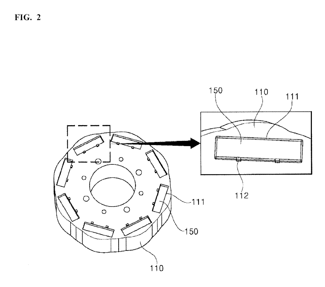 Rotor assembly and motor including the same