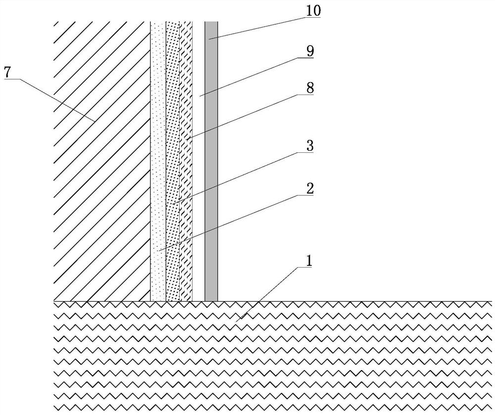 Novel sound insulation material as well as preparation method and application thereof
