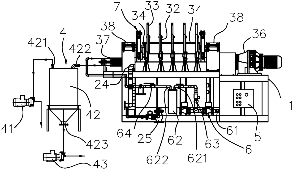 Nano ceramic filter device and application technology thereof