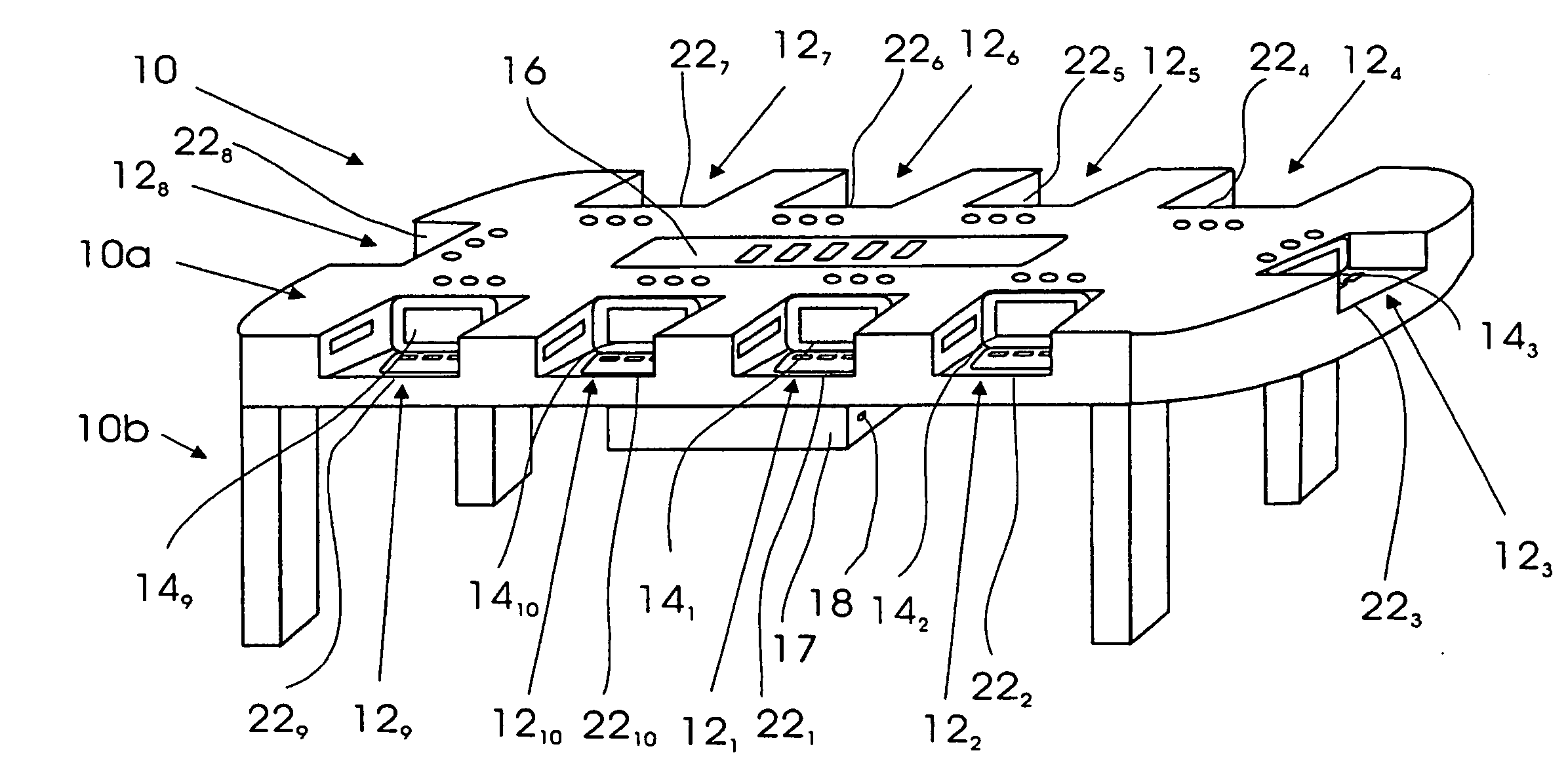 Electronic game table