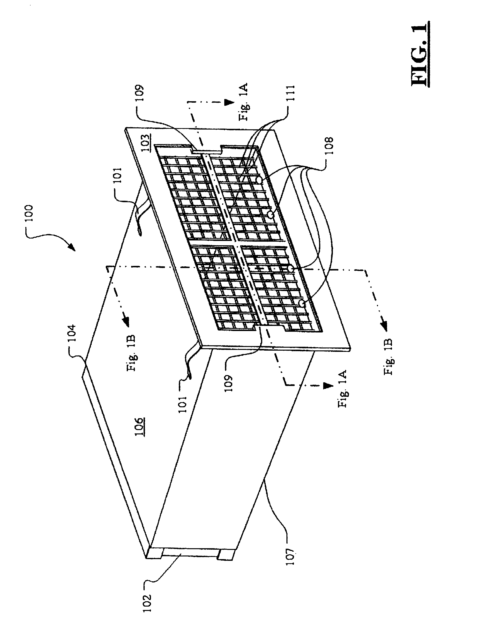 Removable vent having a filter for use in a building foundation