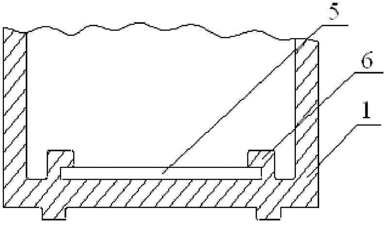 Electrophoresis cell with conductive diamond film as electrode