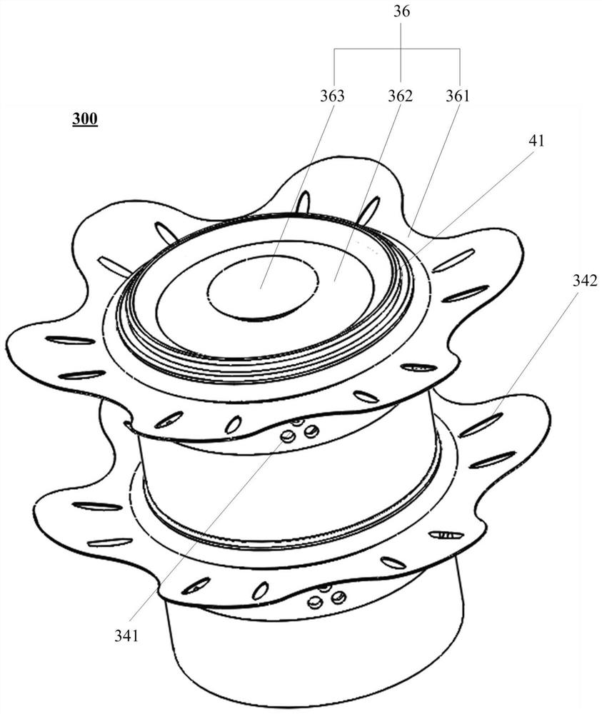 Cooking equipment and modular roast smoking device thereof